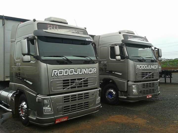 Veja os caminhões Volvo que fazem parte da história da Rodojunior