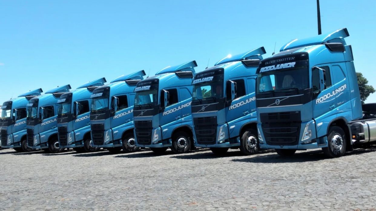 Rodojunior adquire 140 caminhões Volvo FH Euro 6 - Frota&Cia