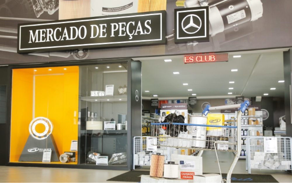 Mercado de Peças Mercedes-Benz