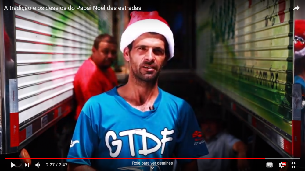 A tradição e os desejos do Papai Noel das estradas