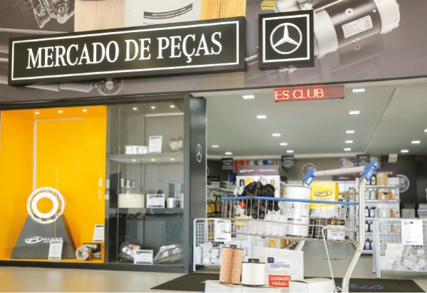 Mercado de Peças Mercedes-Benz