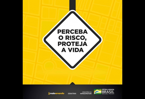 Ministério da Infraestrutura promove Maio Amarelo