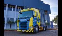 Scania com GNV/biometano faz sucesso