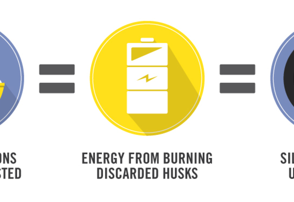 Goodyear irá usar mais sílica de cinza de casca de arroz 