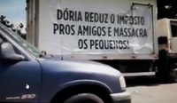 Protestos em São Paulo e interior do Estado contra ICMS alto e diesel caro