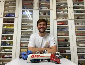 Miniaturas de caminhão: uma paixão que surge na infância
