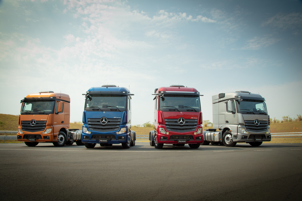 MB entrega mais de 1.000 novo Actros 