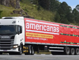 B2W Digital compra 10 caminhões a gás da Scania
