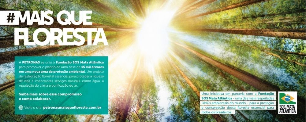 Petronas lança projeto em parceria com SOS Mata Atlântica