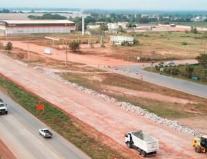 Obras de duplicação em Cuiabá, na BR-163/364/MT avançam