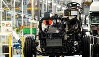Produção de caminhões cresce no mês de maio