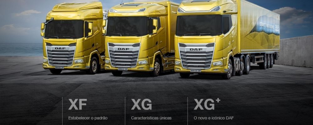 DAF apresenta nova geração de caminhões na Europa