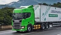 Scania vende à TransMaroni frota de caminhões a gás