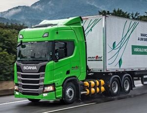 Scania vende à TransMaroni frota de caminhões a gás