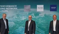Daimler Truck, Grupo TRATON e Grupo Volvo planejam rede europeia de recarga para caminhões elétricos