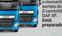 Consórcio DAF sorteia dois caminhões XF na Promoção Cota Premiada DAF