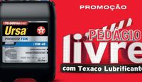 1º sorteio da promoção Pedágio Livre Texaco será no dia 11 de agosto