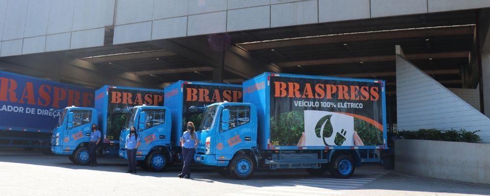 Braspress adquire veículos 100% elétricos 