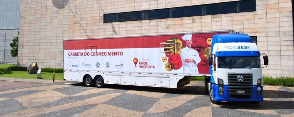 Carretas do Conhecimento da Fundação Grupo VW chegam a Resende