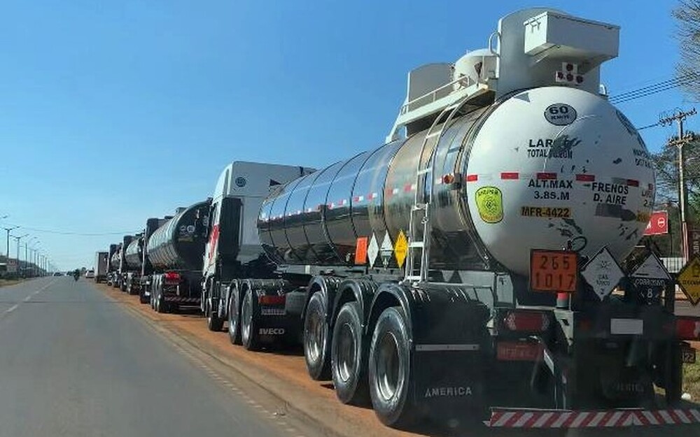 Greve no Paraguai continua; motoristas brasileiros são prejudicados
