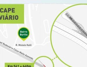 Obras da área de escape no Anel Rodoviário de BH podem iniciar em setembro 