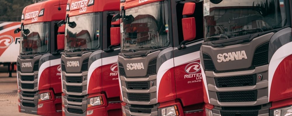 Scania vende 124 caminhões a gás à Reiter Log 