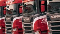 Scania vende 124 caminhões a gás à Reiter Log 