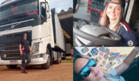 Caminhoneiras que têm apelidos e apelidam carinhosamente os seus caminhões