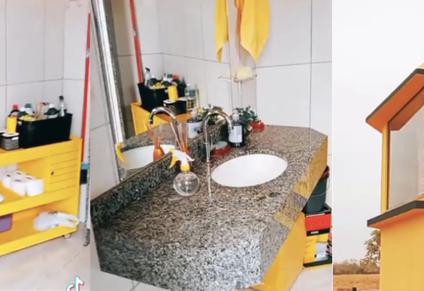 Dono de fazenda constrói banheiro com produtos essenciais para caminhoneiros