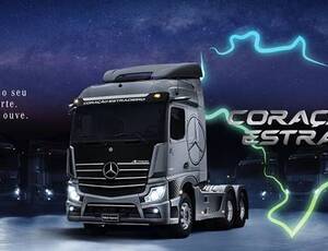 Mercedes-Benz lança série especial do Novo Actros “Coração Estradeiro”