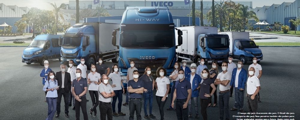 A GENTE NÃO PARA: Iveco divulga mensagem que retrata novo momento 