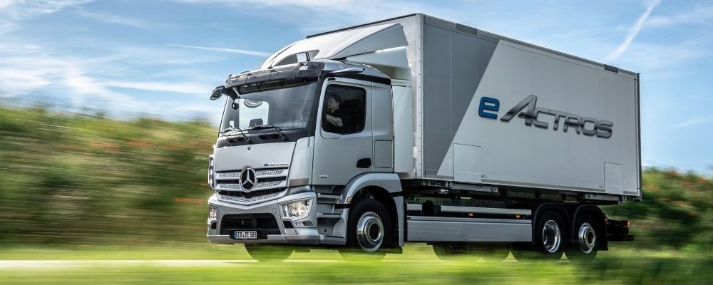 Produção em série do eActros tem início na fábrica da MB em Wörth