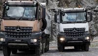 Lançamento: Mercedes-Benz apresenta extrapesado basculante Arocs 8x4 