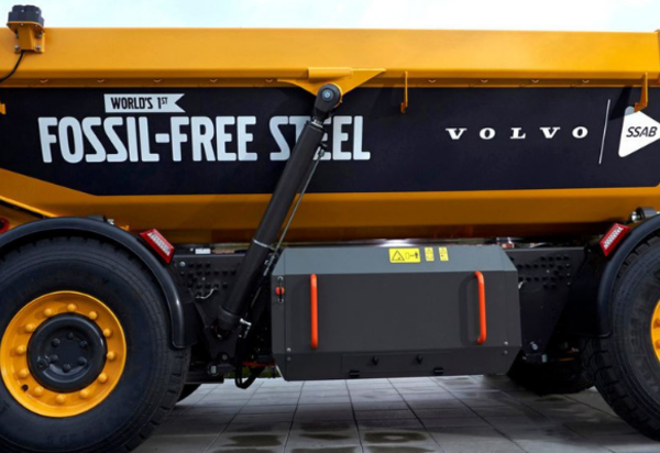 Volvo anuncia 1º veículo com aço livre de combustíveis fósseis