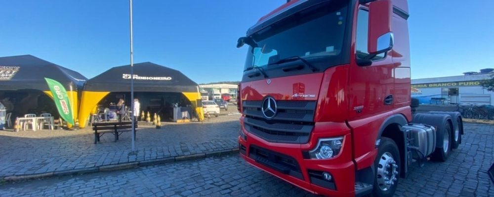 Mercedes-Benz oferece test-drive do Novo Actros em São Luís