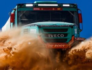 Equipe Petronas De Rooy Iveco preparada para o Dakar 2022