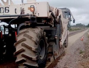 Obras da restauração em concreto avançam na PRC-280, principal corredor do Sudoeste