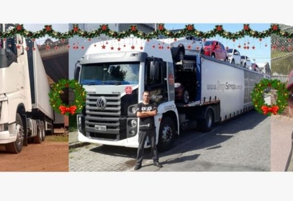 Como alguns caminhoneiros irão passar o Natal e o Réveillon