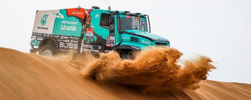 Petronas Team De Rooy Iveco enfrenta os desafios no rali Dakar 2022
