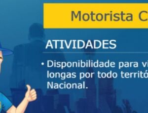 Tomasi Logística abre vagas para motoristas de carreta