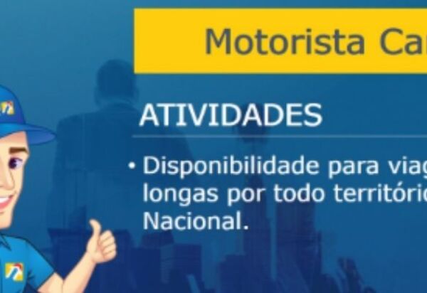 Tomasi Logística abre vagas para motoristas de carreta