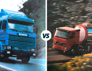 Scania X Volvo: a guerra pelo conforto da década de 90 (Arquivo RC)