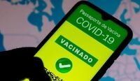 Caminhoneiros protestam contra o passaporte de vacina em Ottawa
