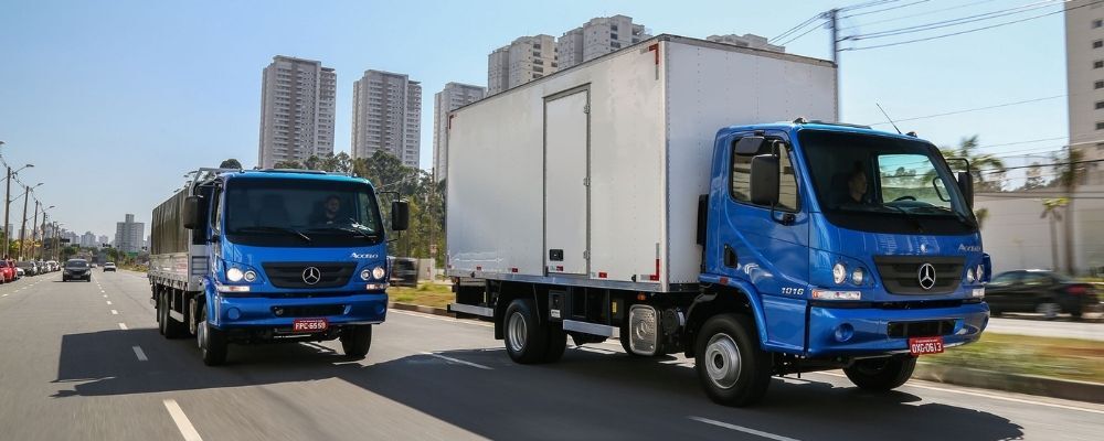 Mercedes-Benz supera o marco histórico de 80 mil Accelo vendidos no Brasil