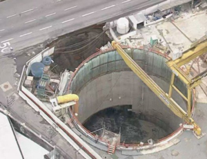 Atenção: obra do metrô desaba e afeta trânsito na Marginal Tietê, em São Paulo