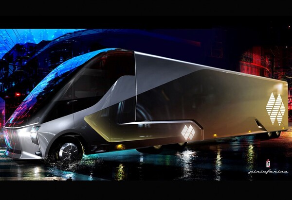 Pininfarina projeta caminhão elétrico com 300 km de autonomia