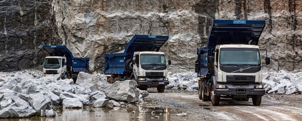 Zocar Rio adquire mais 150 caminhões Volvo para atuar na mineração