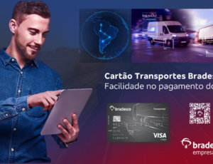 Cartão Transporte Bradesco oferece cashback aos caminhoneiros