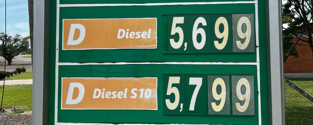 Óleo diesel foi o produto mais importado pelo Brasil em 2021