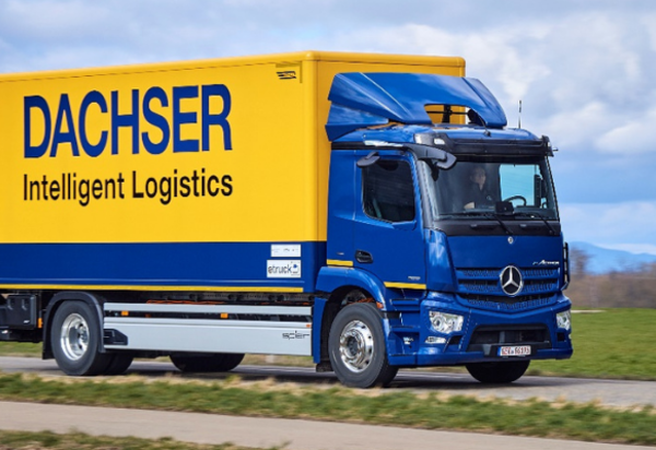 Primeiro eActros é entregue à DACHSER e entrará em operação na Alemanha